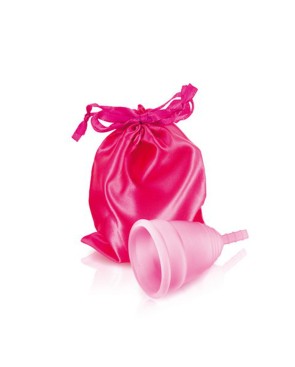 Coupe menstruelle rose taille L Yoba Nature