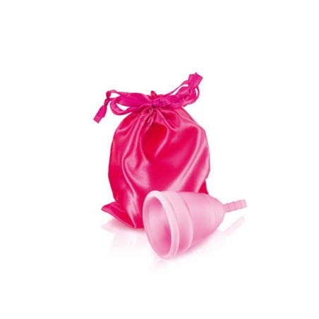 Coupe menstruelle rose taille L Yoba Nature