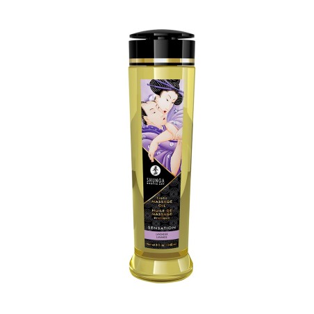 Huile de massage Sensation lavande aphrodisiaque 240ml