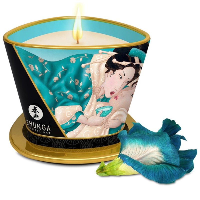 Bougie de massage fleurs des iles 170ml Bougie de massage fleurs des iles 170ml