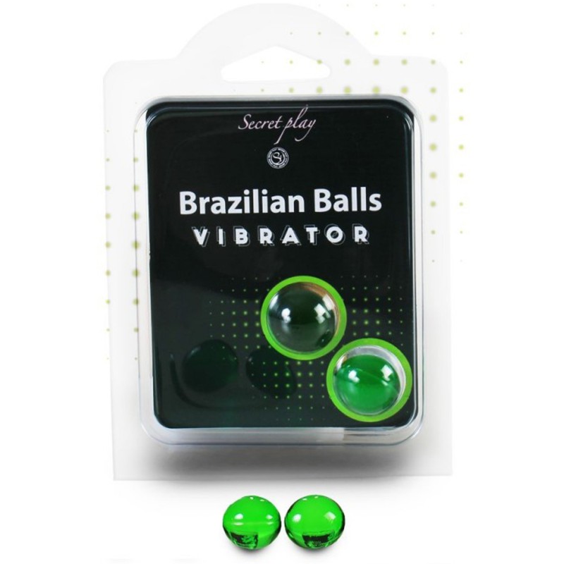 Boules de massage Brésiliennes effet vibrant Boules de massage Brésiliennes effet vibrant