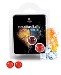 Boules de massage Brésiliennes effet chaud froid Boules de massage Brésiliennes effet chaud froid