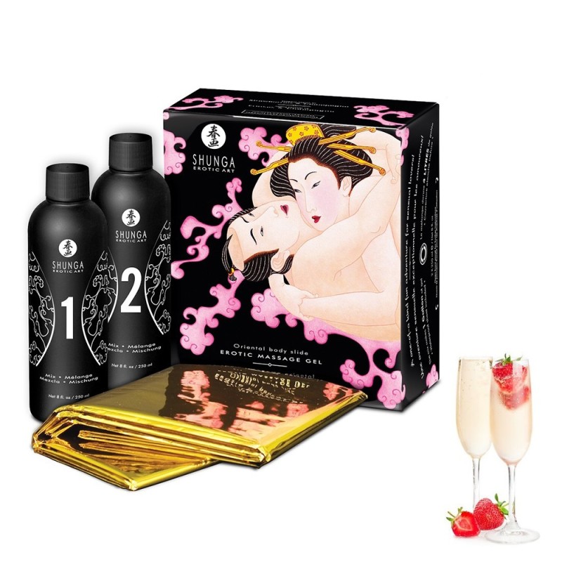 Gelée de massage oriental vin pétillant fraise Gelée de massage oriental vin pétillant fraise
