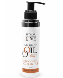 Huile de massage comestible cookie chocolat 100ml 100% naturelle 