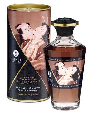 Huile chauffante chocolat comestible 100ml