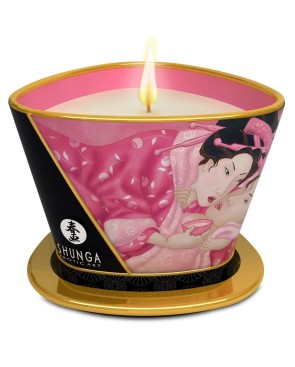 Bougie de massage à la rose 170ml 