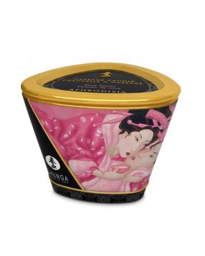 Bougie de massage à la rose 170ml 