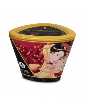 Bougie de massage fraise vin pétillant 170ml 
