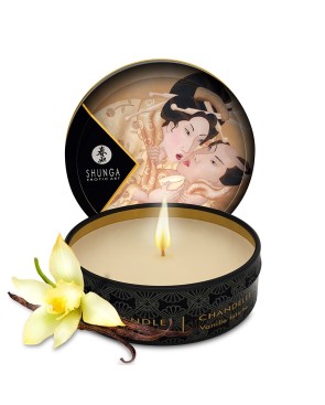 Mini bougie de massage vanille 30ml 