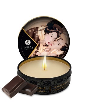 Mini bougie de massage chocolat 30ml 