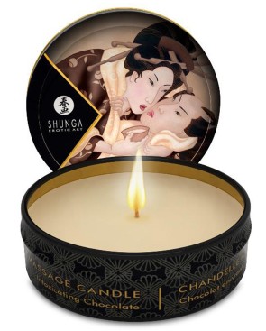 Mini bougie de massage chocolat 30ml 