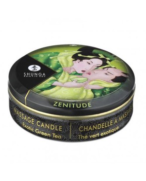 Mini bougie de massage thé vert 30ml 