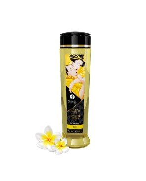 Huile de massage aphrodisiaque monoï Serenity 240ml
