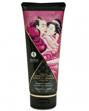 Crème hydratante de massage framboise 200ml