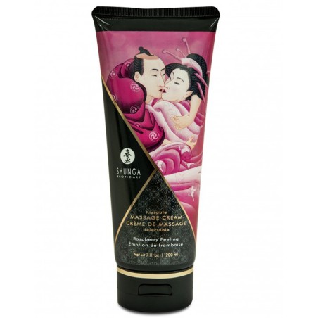 Crème hydratante de massage framboise 200ml