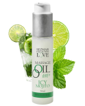 Huile de massage comestible mojito menthe 50ml Huile de massage comestible mojito menthe 50ml