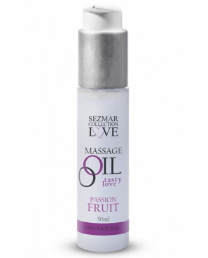Huile de massage comestible Fruit de la passion 50ml