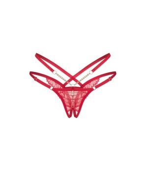 Matildea string ouvert Rouge