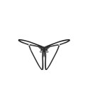 Selisme string ouvert noir Selisme string ouvert noir