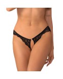 Divienne string ouvert noir Divienne string ouvert noir