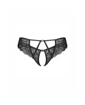Divienne string ouvert noir Divienne string ouvert noir