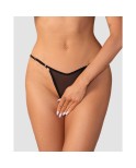 Oxaria string ouvert noir Oxaria string ouvert noir