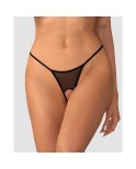 Zaliya string ouvert noir Zaliya string ouvert noir