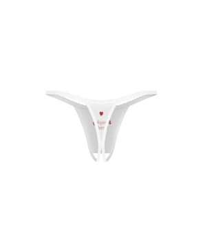 Weddya Bride string ouvert blanc