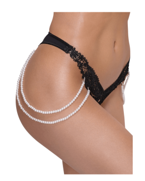 String dentelle  perles amovibles - Cottelli