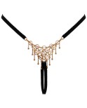 String bijou ouvert noir - Cottelli String bijou ouvert noir - Cottelli