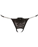 String ouvert broderie strass avec laçage décoratif - Cottelli String ouvert broderie strass avec laçage décoratif - Cottelli