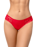 Culotte rouge ouverte en dentelle Culotte rouge ouverte en dentelle