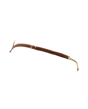 String en dentelle taupe ouvert avec chaînes dorées