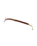 String en dentelle taupe ouvert avec chaînes dorées String en dentelle taupe ouvert avec chaînes dorées