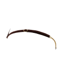 String en dentelle marron ouvert avec chaînes dorées String en dentelle marron ouvert avec chaînes dorées