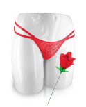 Fleur artificielle contenant une culotte 