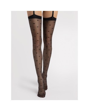 Love booster Bas 15 DEN - Noir