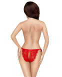 Culotte ouverte rouge Too hot to be real Culotte ouverte rouge Too hot to be real