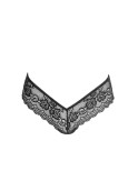 String en dentelle florale noire String en dentelle florale noire