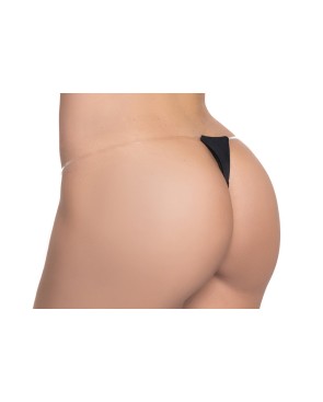 String minimaliste, lanières transparentes