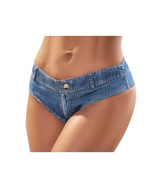 Micro short imitation jean
