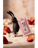 Mini Stimulateur Clitoridien Lapin Noir 1 dosette lubrifiant — Pocket Pleasure Mini Stimulateur Clitoridien Lapin Noir 1 dosette lubrifiant — Pocket Pleasure