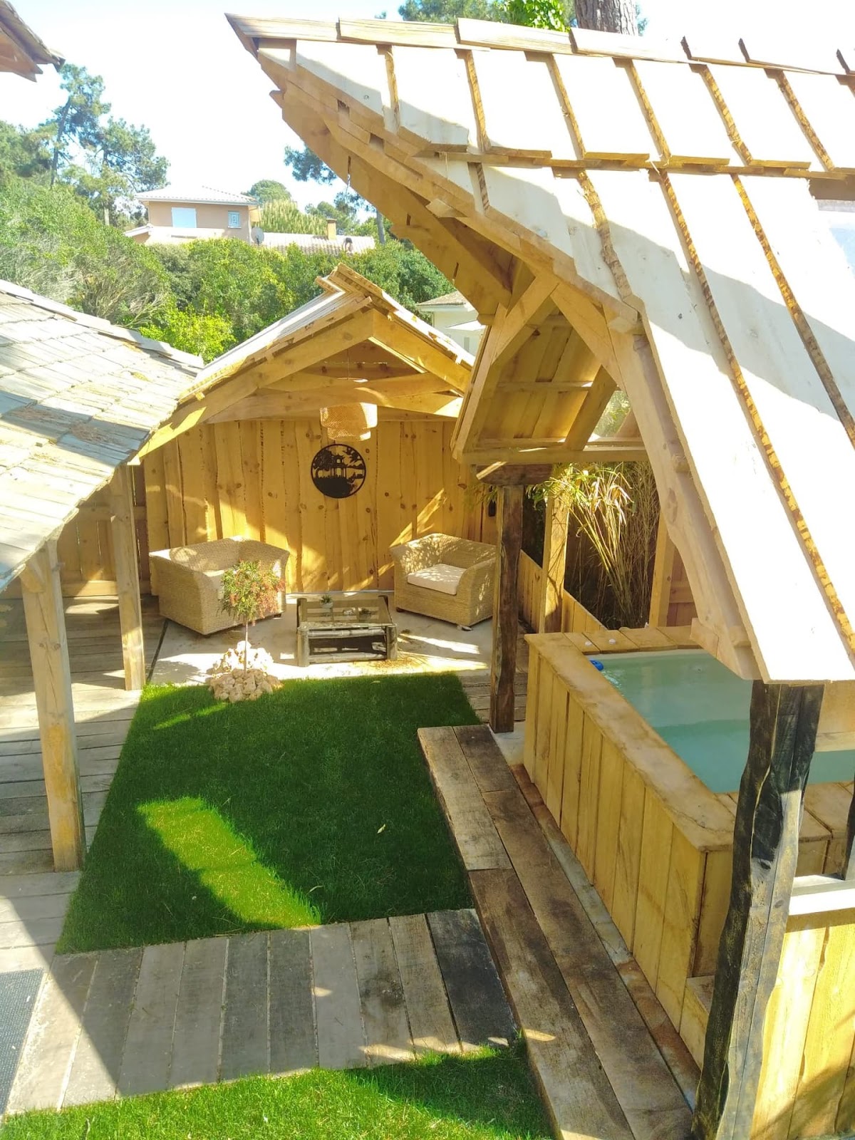 Photo Google Maps · Le petit coin de paradis lacanau - chalet SAVANNAKETH et BANGLI et villas BAYANI et CHAN-LY