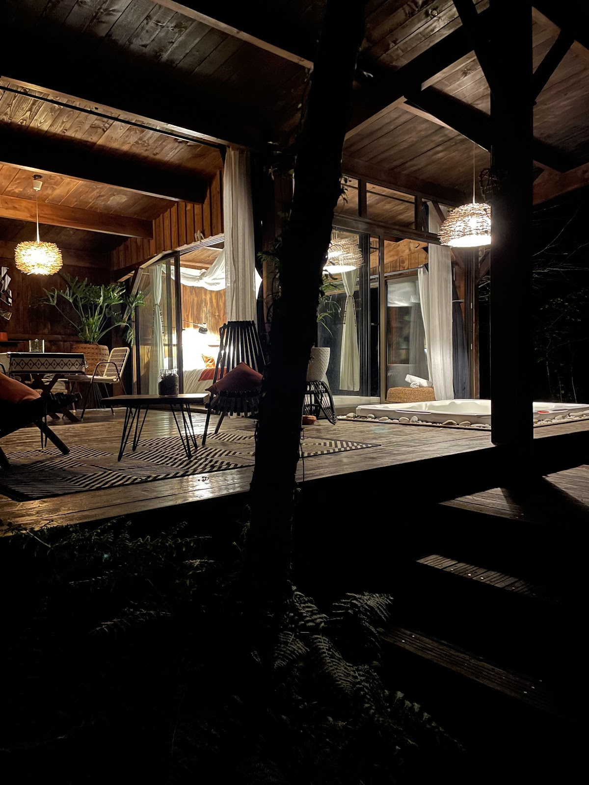 Photo Google Maps · LES LANDINES, cabanes et spa