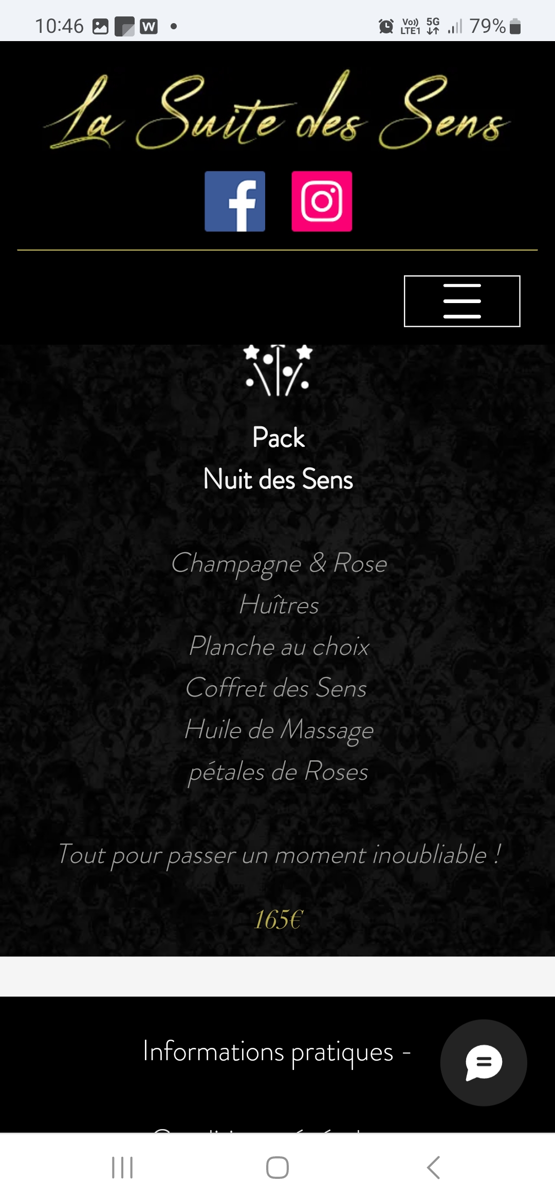 Photo Google Maps · La suite des sens