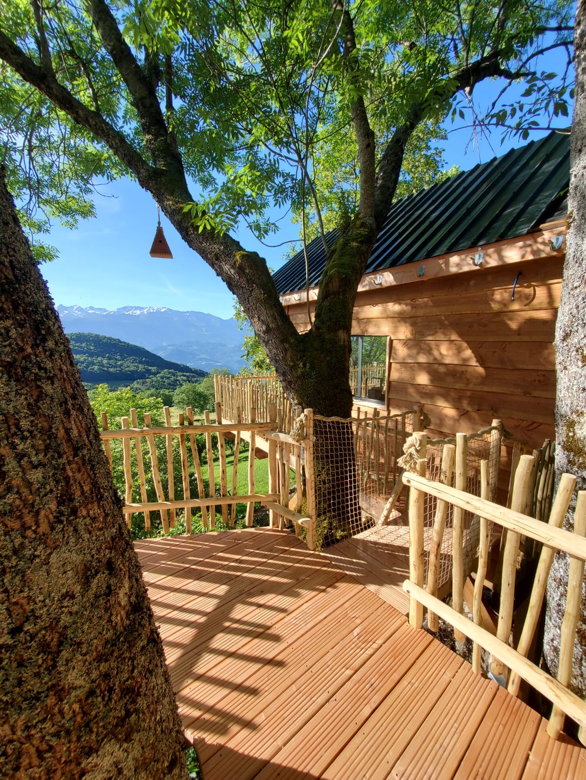 Photo Google Maps · Cabane perchée en chartreuse
