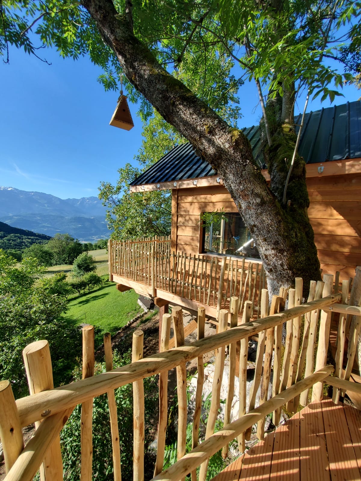 Photo Google Maps · Cabane perchée en chartreuse